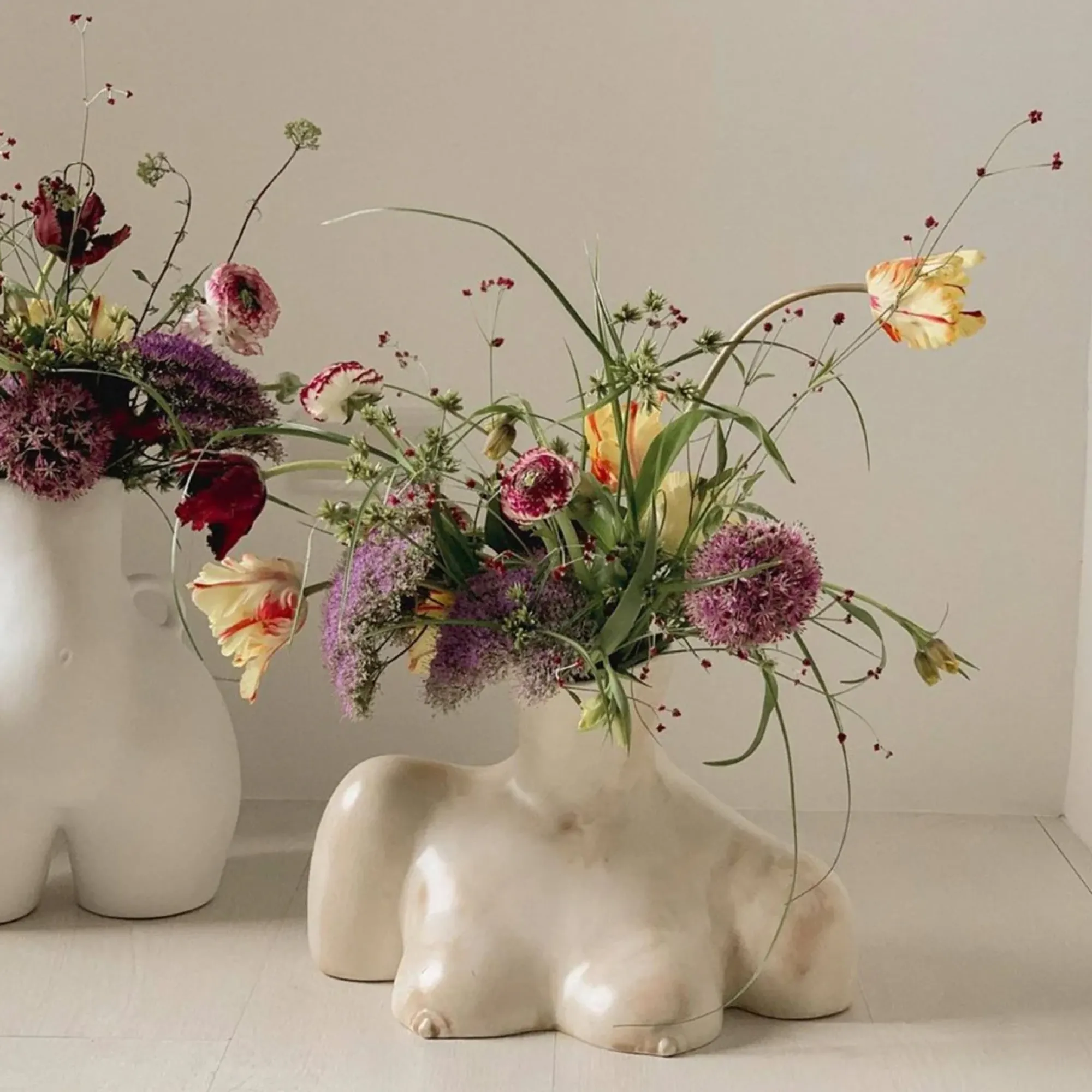 Anissa Kermiche Breast Friend Vase (Matte Marble) Online