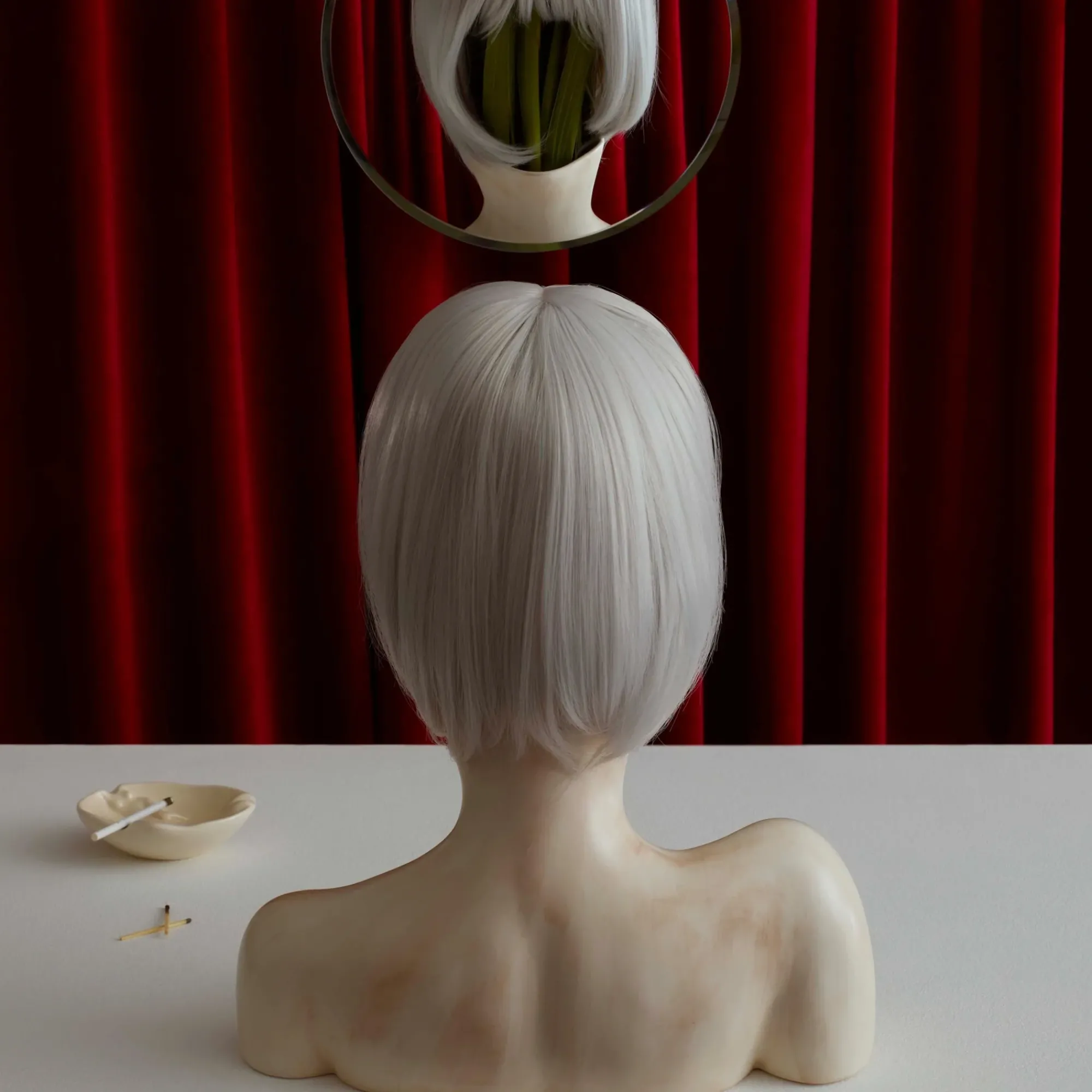 Anissa Kermiche Breast Friend Vase (Matte Marble) Online