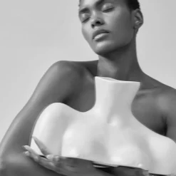 Anissa Kermiche Breast Friend Vase (Matte Marble) Online