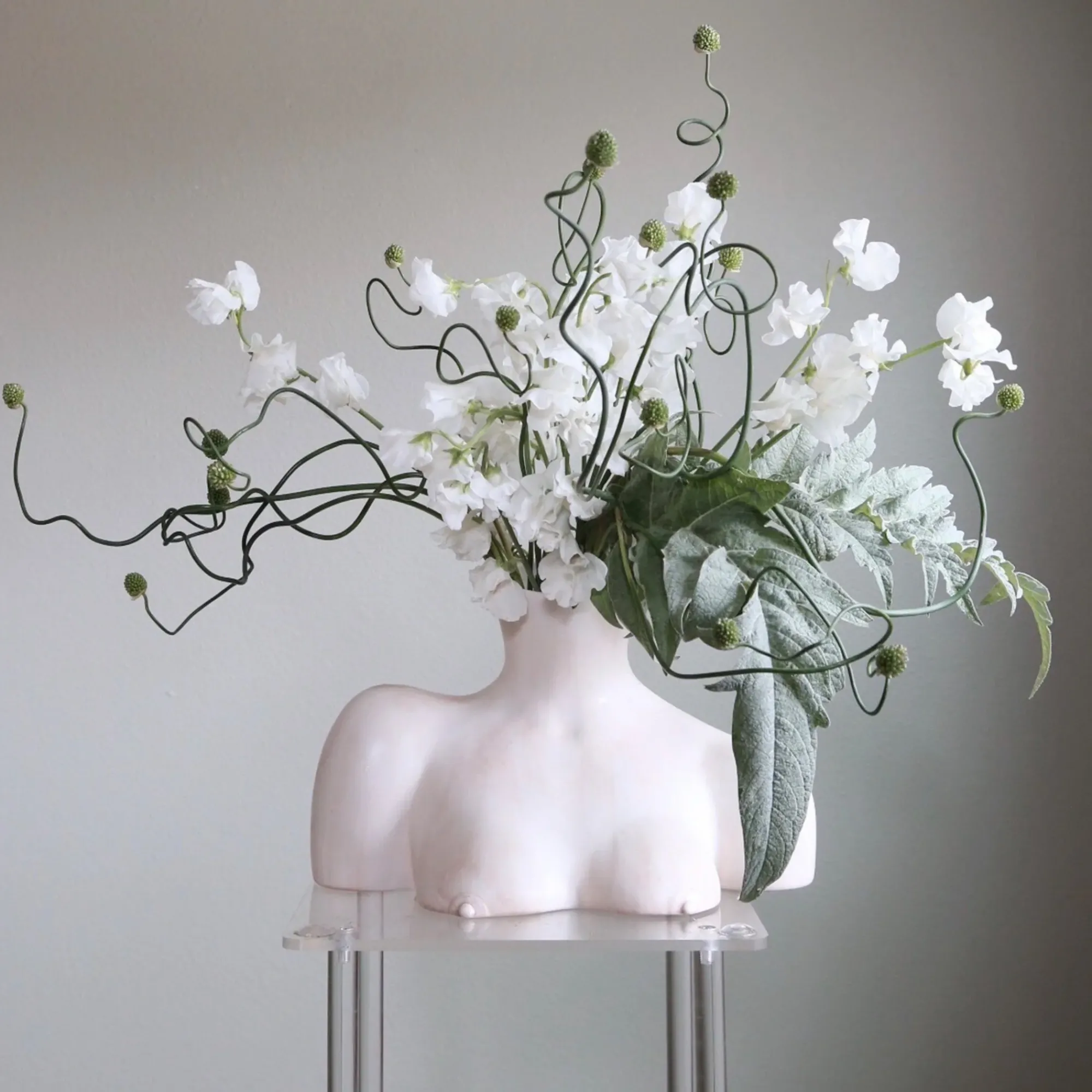 Anissa Kermiche Breast Friend Vase (Matte Marble) Online