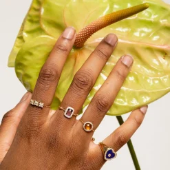 Anissa Kermiche Bronte Dore Ring Outlet