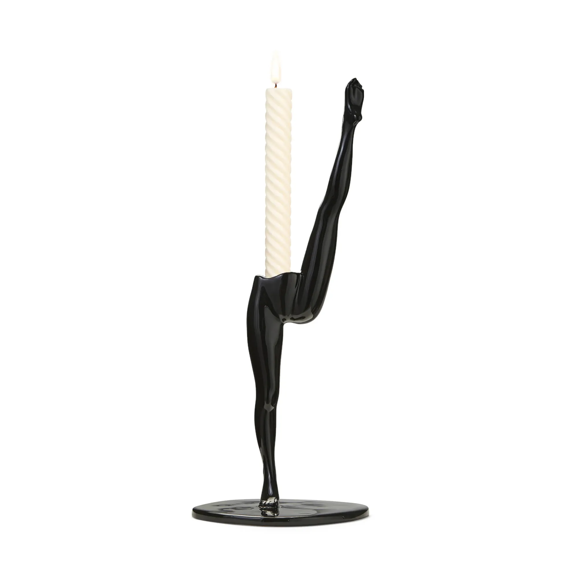 Anissa Kermiche Can Candlestick (Black)
