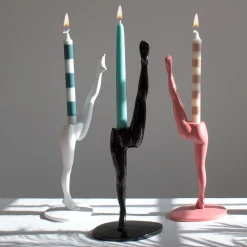 Anissa Kermiche Can Candlestick (Black)