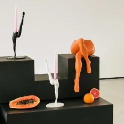 Anissa Kermiche Can Candlestick (Black)