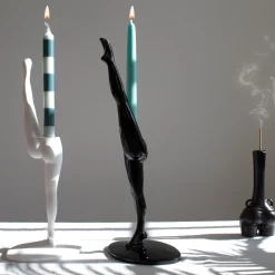 Anissa Kermiche Can Candlestick (Black)