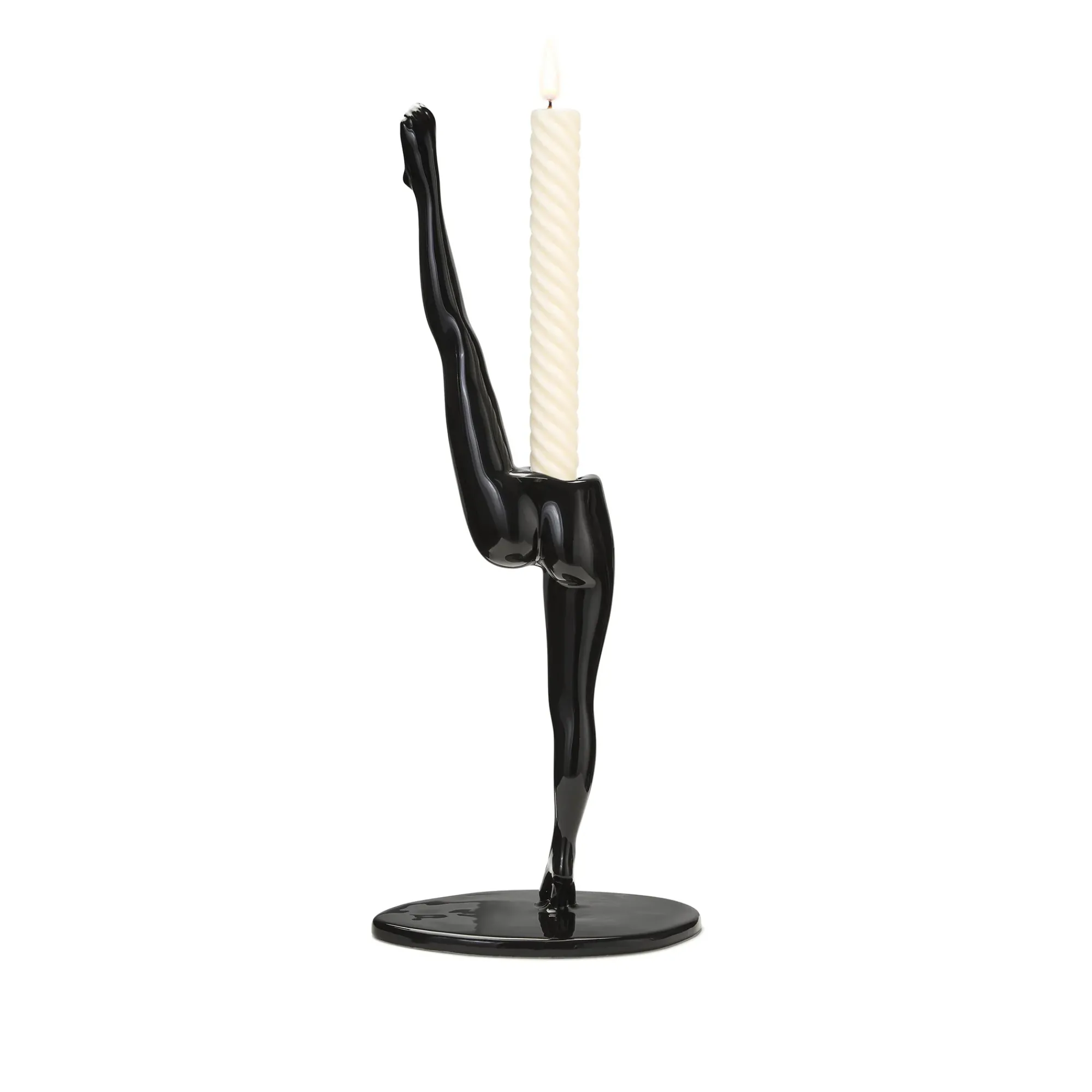 Anissa Kermiche Can Candlestick (Black)