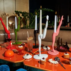 Anissa Kermiche Can Candlestick (Black)