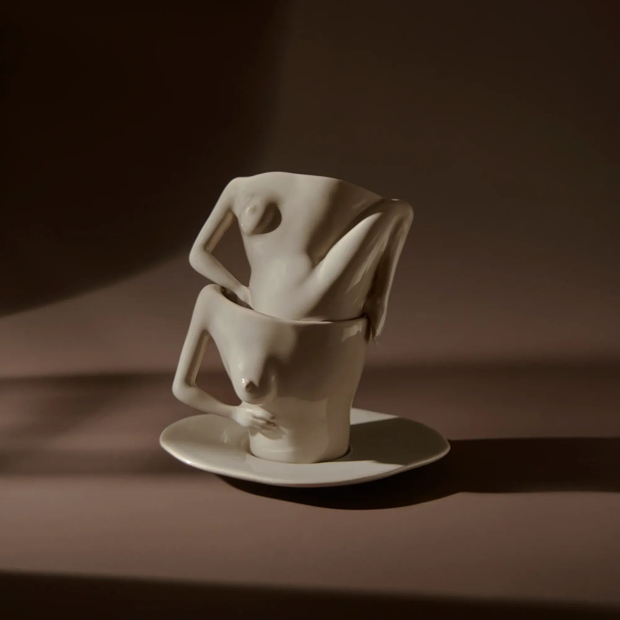 Anissa Kermiche C-Cups (High-Shine Mushroom) Outlet