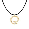 Anissa Kermiche Charmeur Rope Necklace (Gold) Outlet