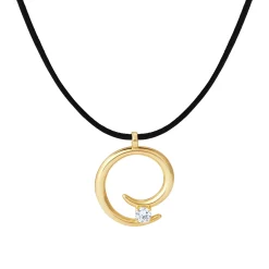 Anissa Kermiche Charmeur Rope Necklace (Gold) Outlet