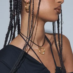 Anissa Kermiche Charmeur Rope Necklace (Gold) Outlet