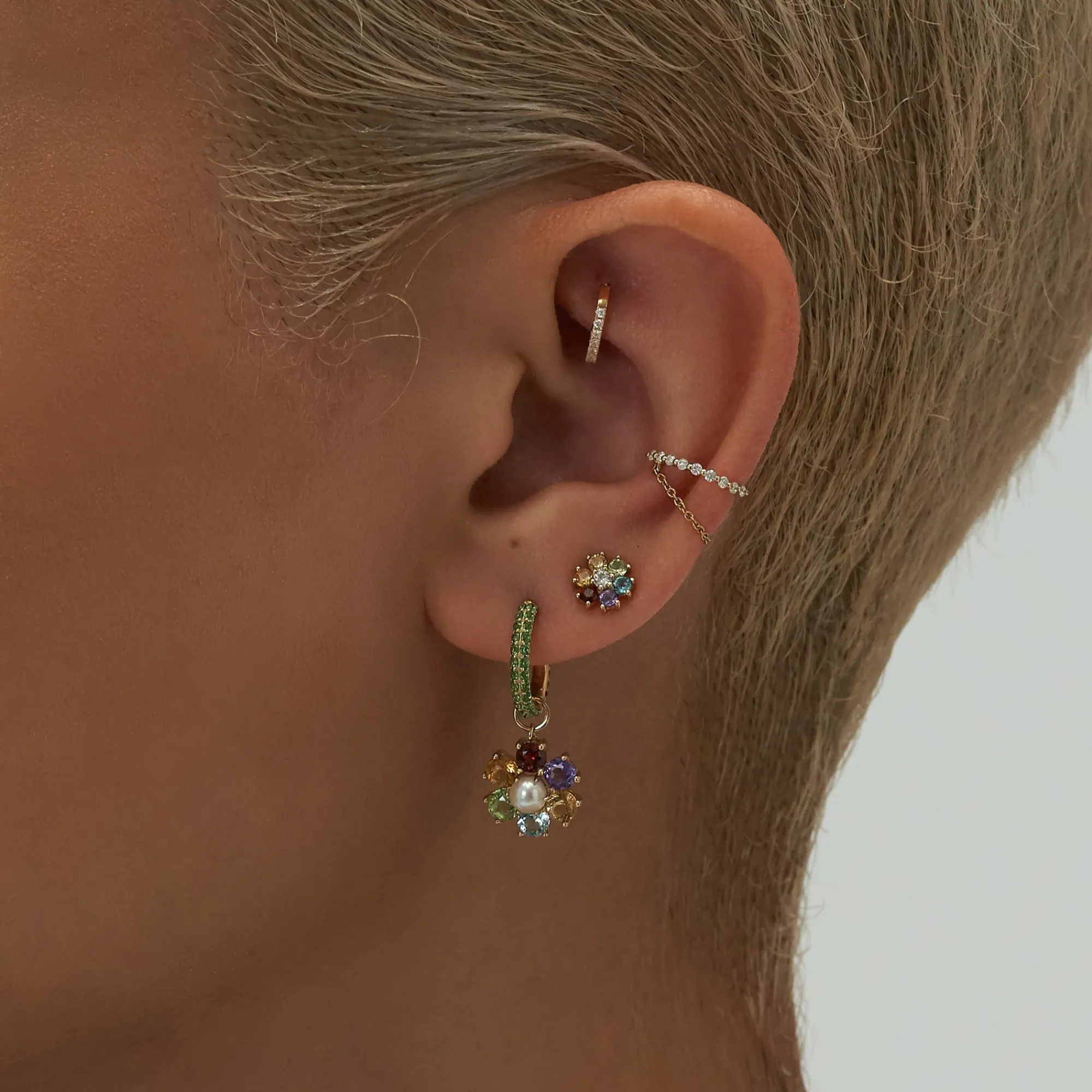 Anissa Kermiche Daisy Me Rollin Stud Outlet