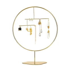 Anissa Kermiche Dangling Drape Earrings (Gold) Discount