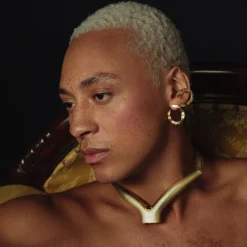 Anissa Kermiche Ecorce Doree Earrings Outlet