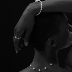 Anissa Kermiche Frost In May Necklace New