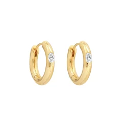 Anissa Kermiche Heartbreaker Earrings (Gold) Discount