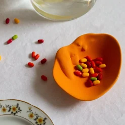 Anissa Kermiche Ich Liebe Dish (Orange) New