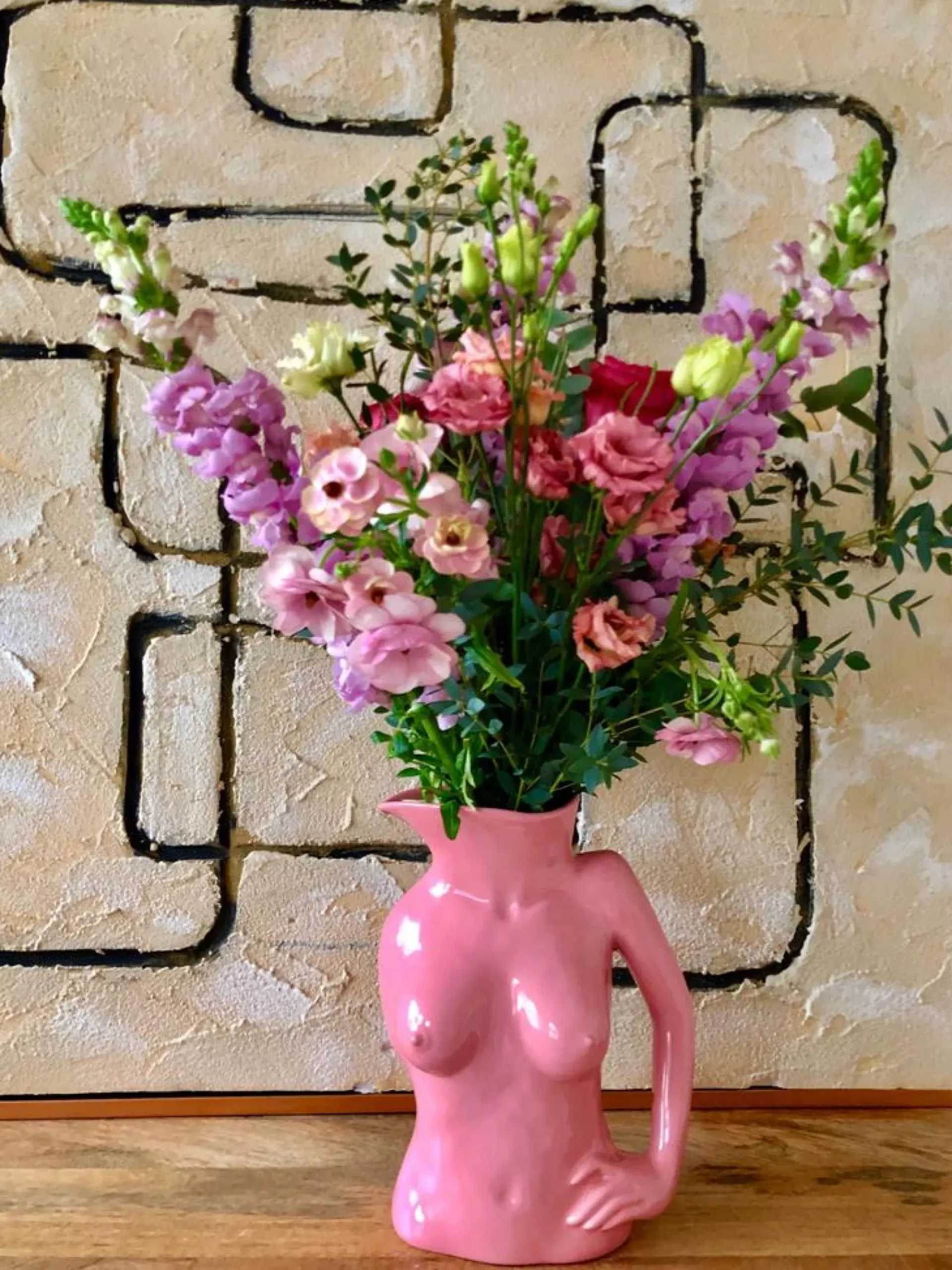 Anissa Kermiche Jugs Jug (High-Shine Rose)