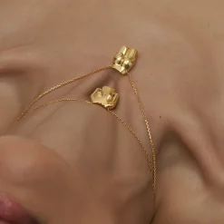 Anissa Kermiche Le Derriere Dore Necklace Outlet