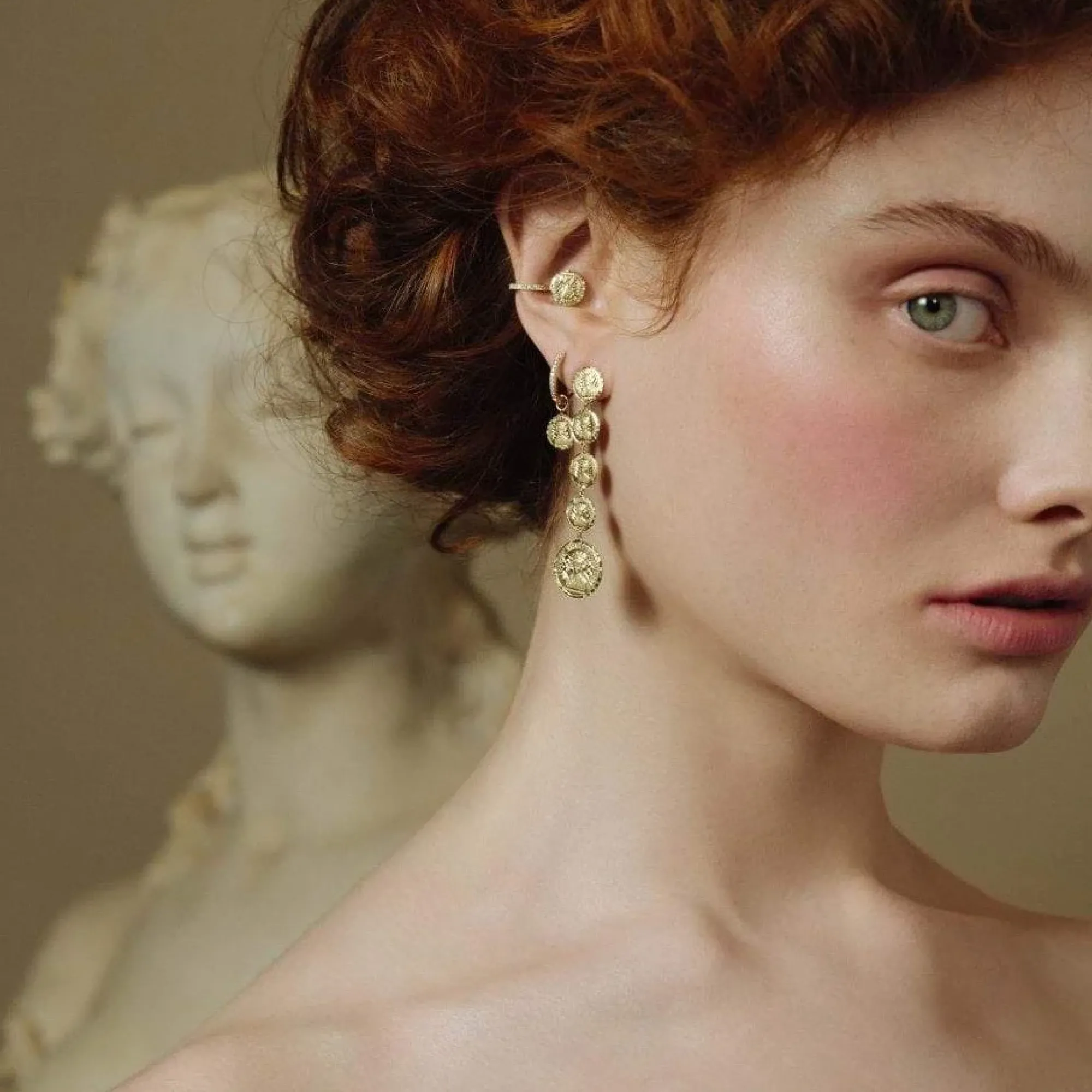 Anissa Kermiche Louise D'Infinie Earrings New