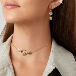 Anissa Kermiche Louise D'Or Double Coin Earring Best