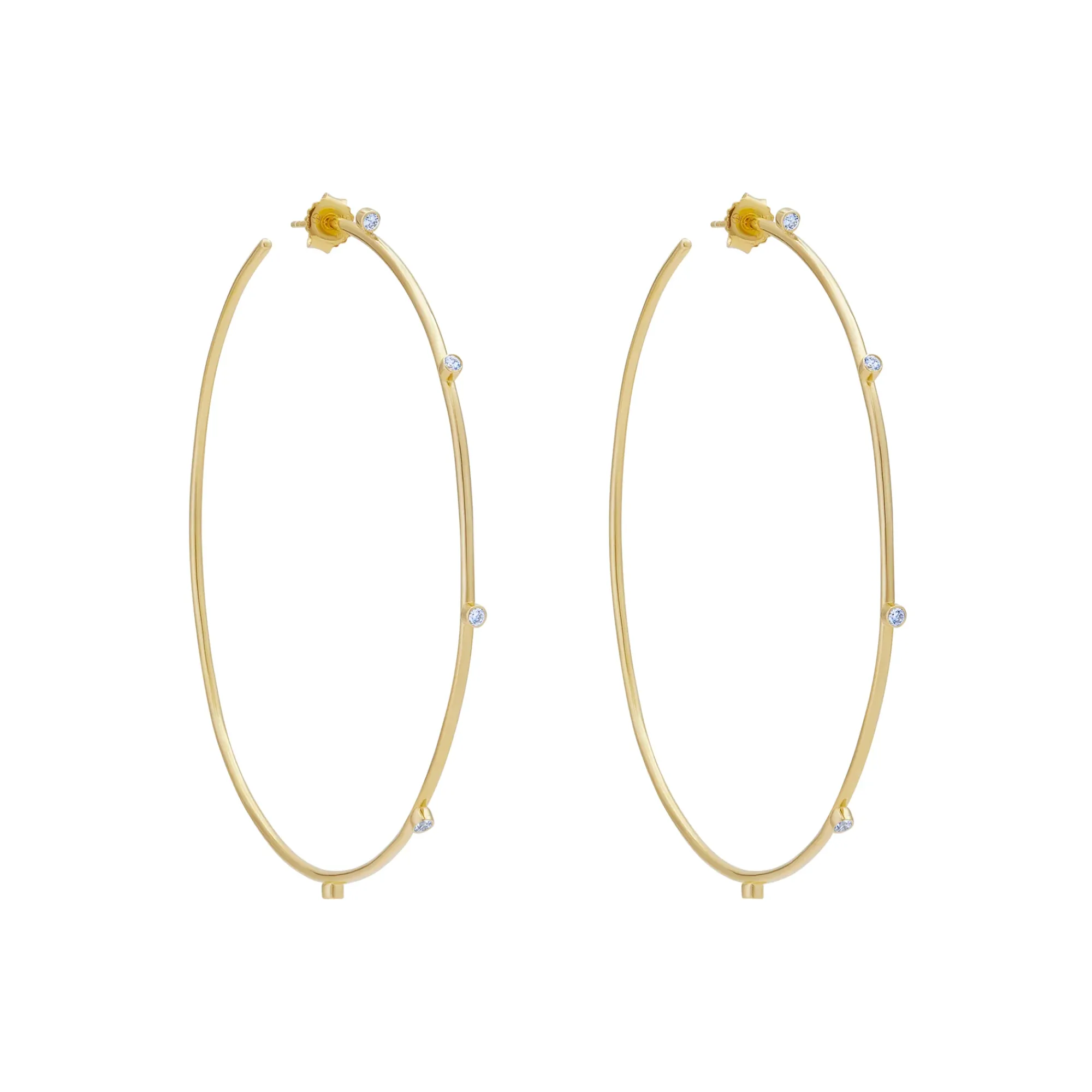 Anissa Kermiche Mega Razzle Dazzle Hoop Earrings Sale