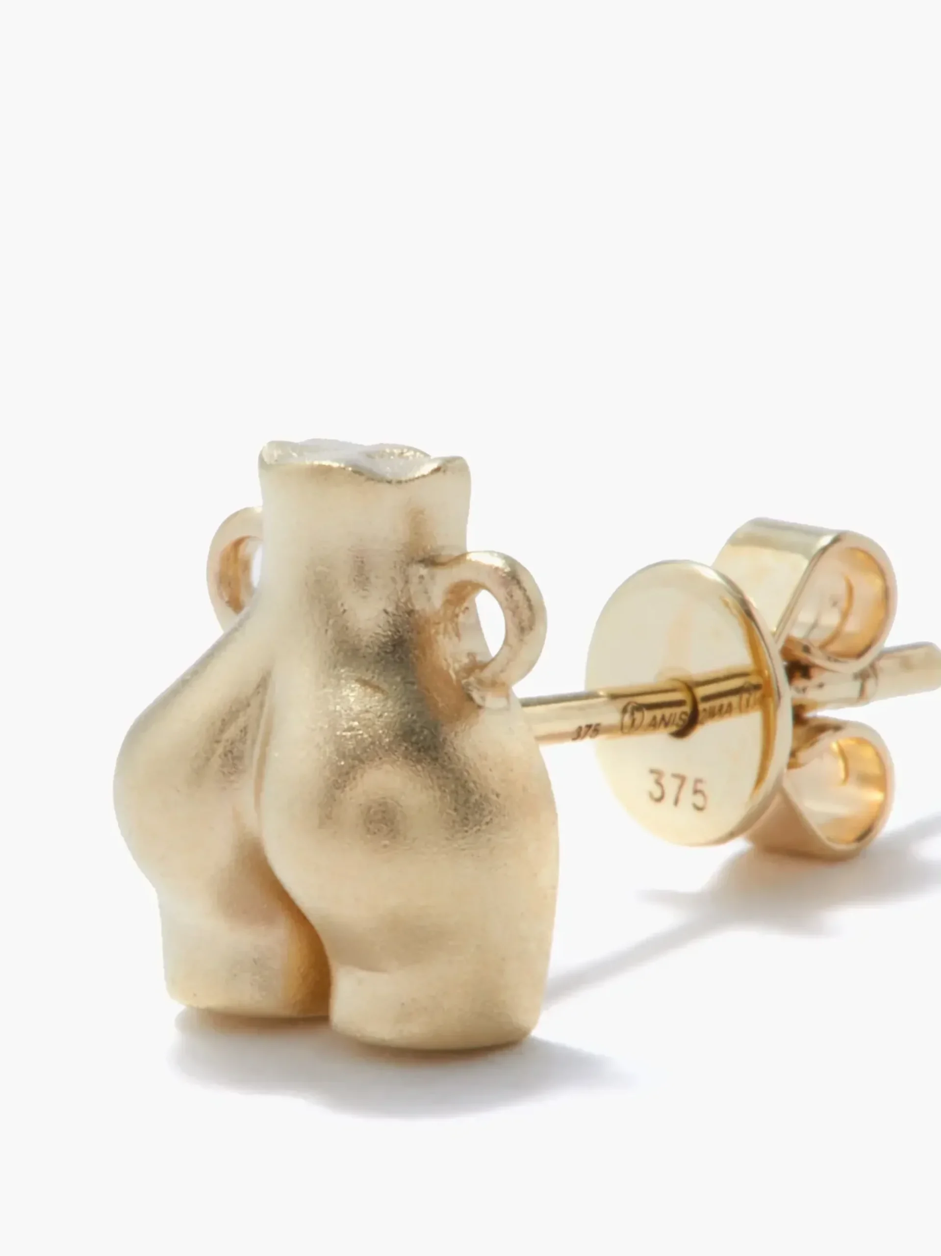 Anissa Kermiche Mini Love Handles Stud New