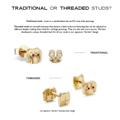 Anissa Kermiche Mini Love Handles Stud Online