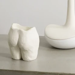 Anissa Kermiche Popotin Candle (White) Outlet