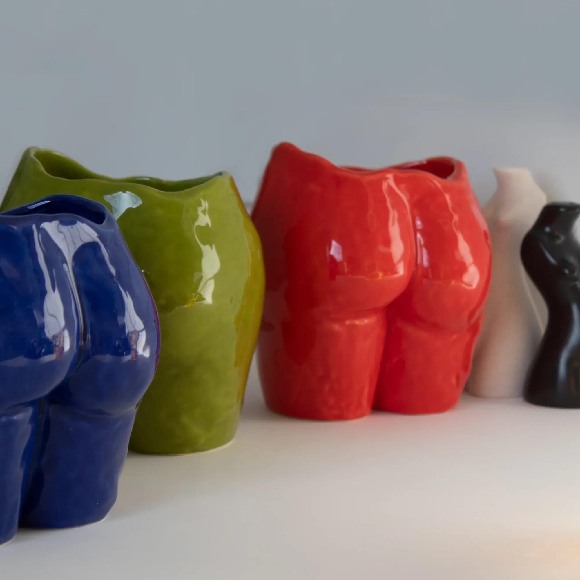 Anissa Kermiche Popotin Pot (High-Shine Ocean) Clearance