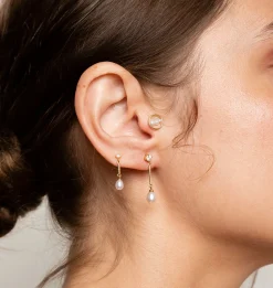 Anissa Kermiche Princesse Pearl Earring New