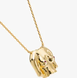 Anissa Kermiche Rubies Boobies Necklace (Polished) Clearance