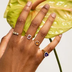 Anissa Kermiche Square Amethyst Ring Online