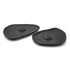 Anissa Kermiche Tatas Plates (High-Shine Black)