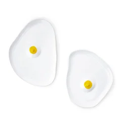 Anissa Kermiche Tatas Plates (High-Shine White, Yellow) Hot