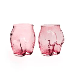 Anissa Kermiche The Popotin Gl(Ass) Rose-Set Of Two Outlet