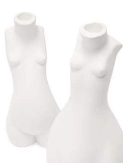 Anissa Kermiche Tit For Tat Candlestick Tall (Matte White) Online