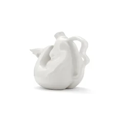 Anissa Kermiche Tit-Tea Pot (High-Shine White) Outlet