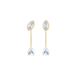 Anissa Kermiche Two Faced Earrings